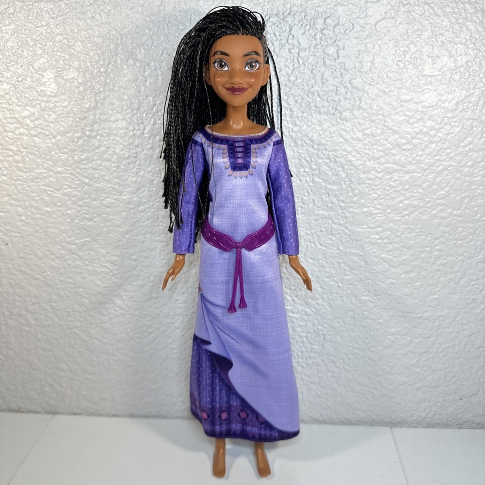 Mattel Disney Wish Asha of Rosas doll features micro-braided hair